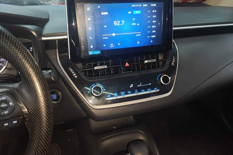 Used Toyota Corolla 2021 1.2T S-CVT Elite Edition Audio And AC Panel