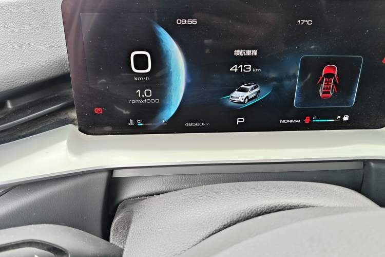 Used Haval H6 2021 3rd Generation 1.5T Automatic Two-Wheel Drive Pro Odometer Close Up