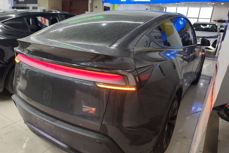 Used Tesla Model Y 2025 Long-Range All-Wheel Drive First Edition Rear Right 45 Deg