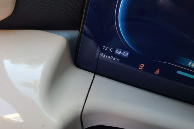 Used Leapmotor T03 2022 Star Diamond Edition Odometer Close Up