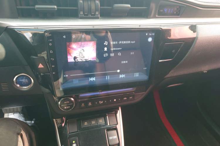 Used Toyota Levin 2016 Dual-Engine 1.8H GS E-CVT Elite Model with Sunroof Audio And AC Panel