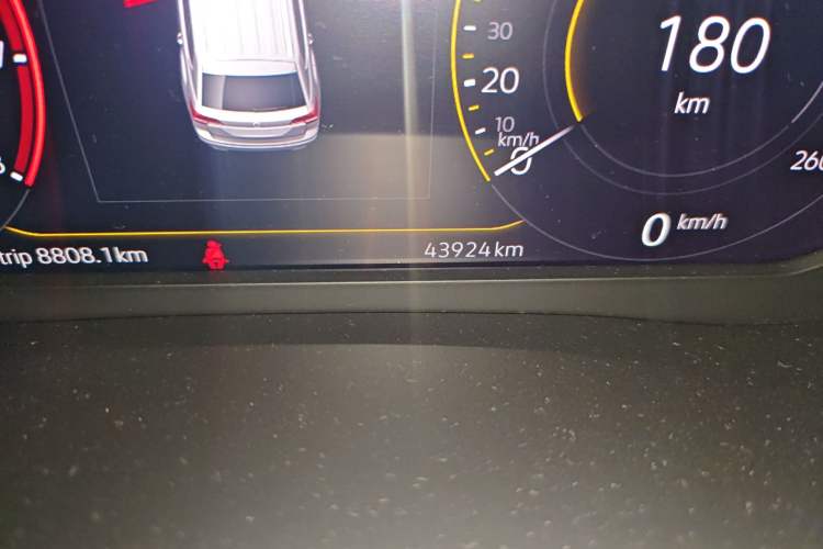 Used Volkswagen Teramont 2020 380TSI Four-Wheel Drive Luxury Version China VI Standard Odometer Close Up