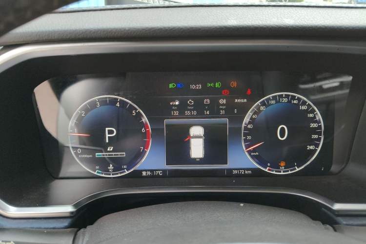 Used BAIC Off-Road BJ40 2019 PLUS 2.3T Automatic Four-Wheel Drive Premium Edition China VI Instrument Cluster