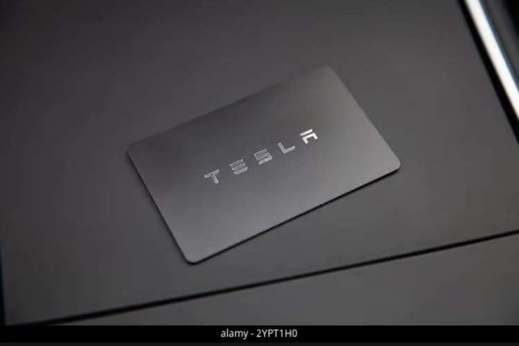 Used Tesla Model Y 2024 Long-Range All-Wheel-Drive Version Vehicle Key