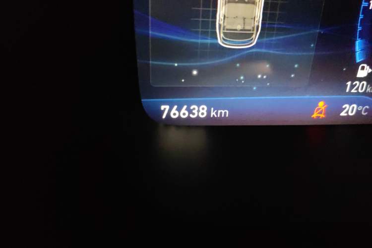 Used Lynk & Co 01 2017 2.0T Two-Wheel Drive Pro Edition Odometer Close Up