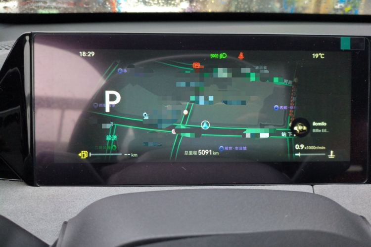 Used CHANGAN UNI-V 2025 Model Third-Generation 2.0T Dynamic Edition Instrument Cluster