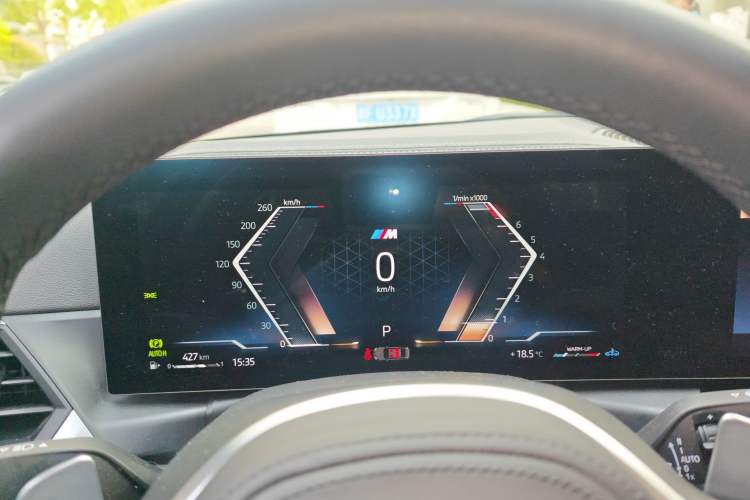 Used BMW 3 Series 2023 325i M Sport Night Edition Package Instrument Cluster