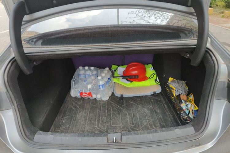 Used BYD Destroyer 05 2024 HONOR Edition DM-i 55KM Luxury Model Trunk