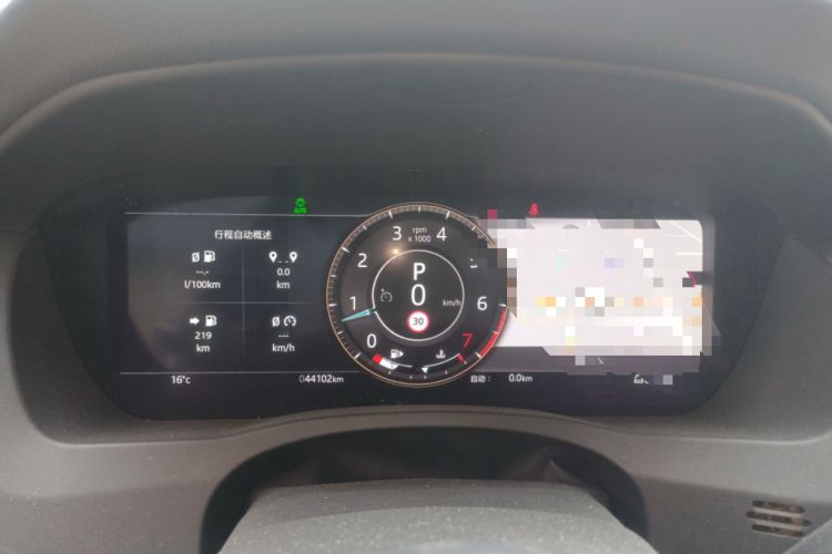 Used Jaguar XEL 2021 2.0T 250 PS Black Edition Sport Version Instrument Cluster