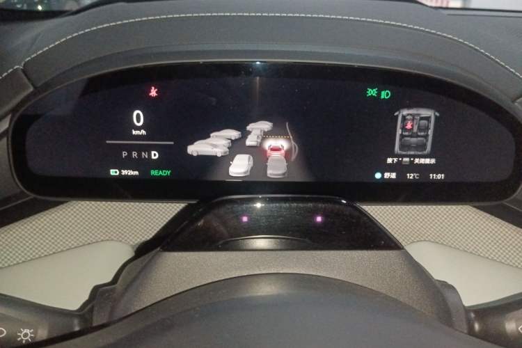 Used Zeekr 001 2024 WE Edition 95 kWh All-Wheel Drive Instrument Cluster