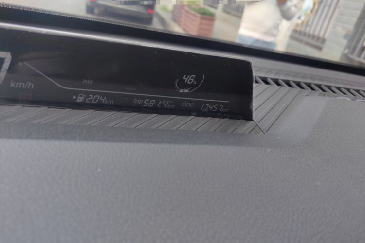 Used NETA V 2022 Chao 400 Lite Odometer Close Up