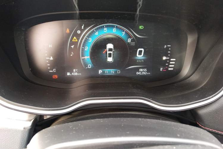 Used SWM G01 2018 1.5T Automatic Smart UP Odometer Close Up