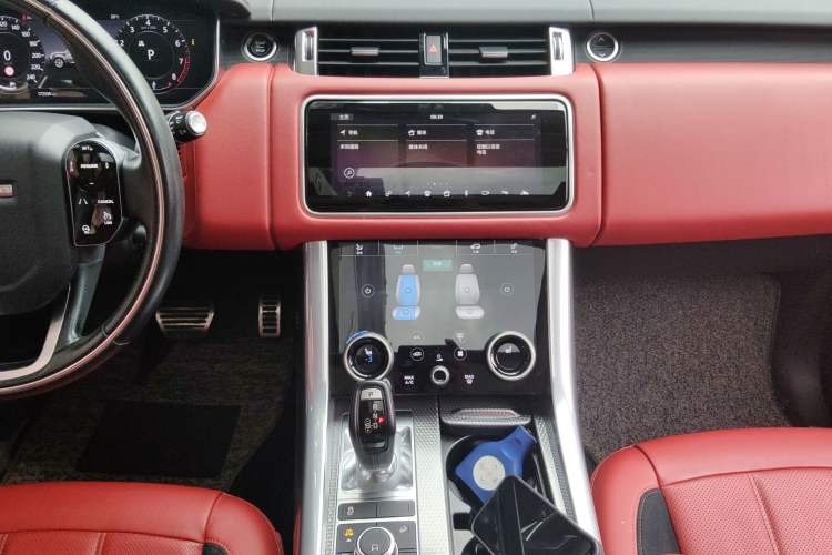 Used Land Rover Range Sport 2021 3.0 L6 YAO Black Edition Audio And AC Panel