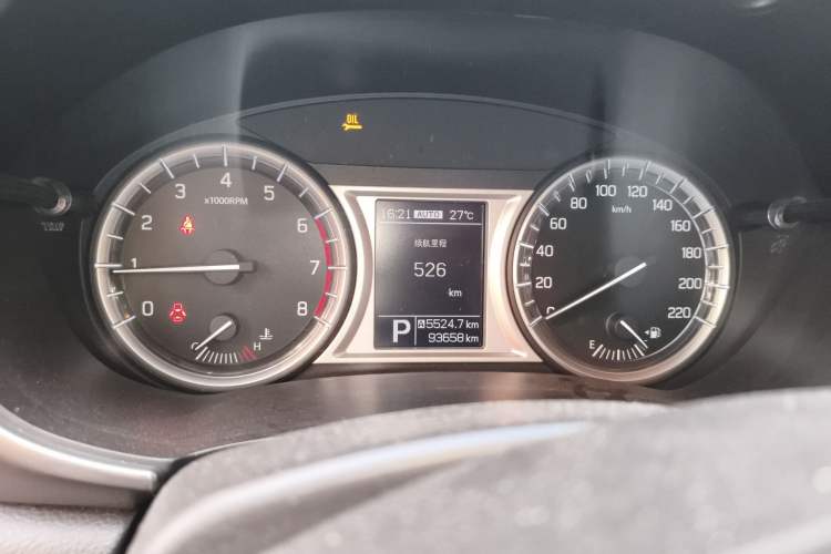 Used Suzuki Vitara 2016 1.4T Automatic 4x4 Flagship Model Instrument Cluster