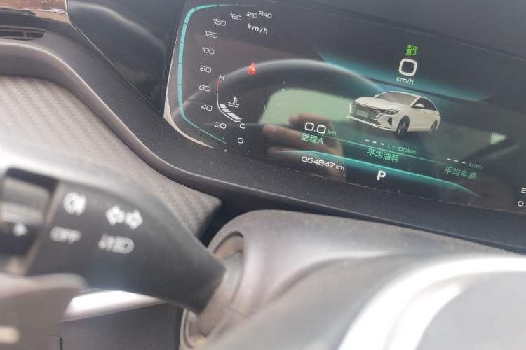 Used Dongfeng Aeolus Yixuan MAX 2021 1.5T Ultra-Stylish Trendsetter Edition Odometer Close Up