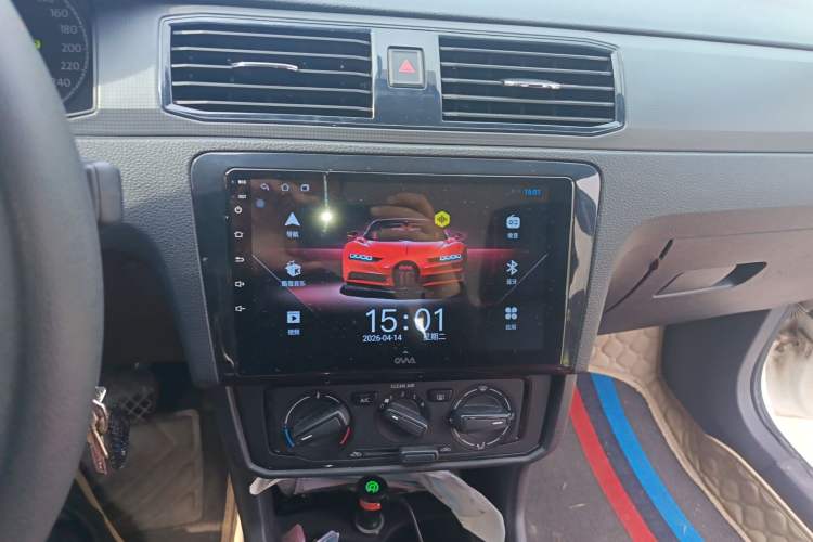 Used Volkswagen Santana 2021 1.5L Automatic Fashion Edition Audio And AC Panel