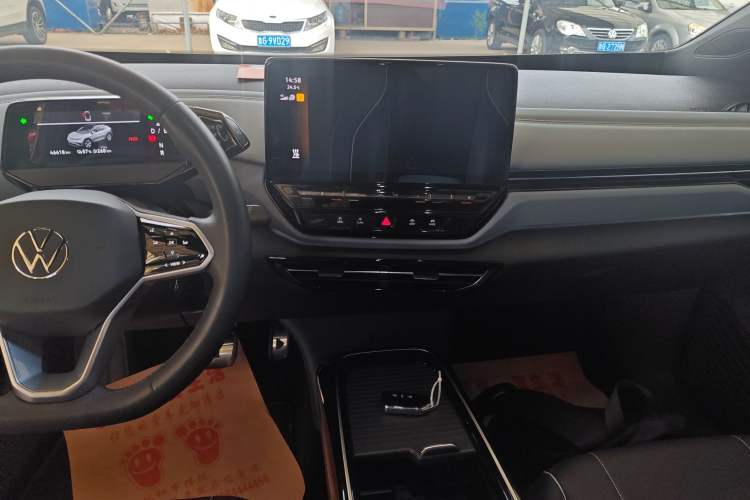 Used Volkswagen ID.4 X 2023 Upgraded Model Pure Intelligent Enjoyment Version Audio And AC Panel