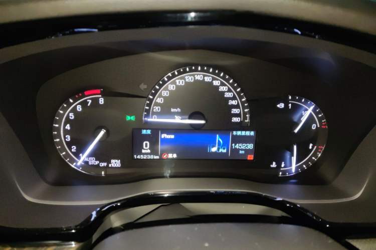 Used Cadillac XT5 2018 28E Four-Wheel Drive Tech Version Instrument Cluster
