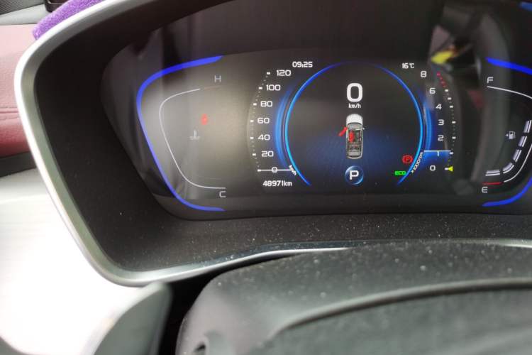 Used Geely Auto Coolray 2019 Sport Version 260T DCT Explorer China VI Standard Odometer Close Up