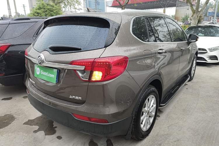 Used Buick Envision 2017 20T Two-Wheel Drive Luxury Model Rear Right 45 Deg