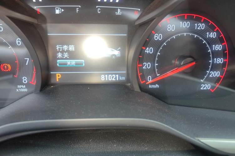 Used Chevrolet Monza 2019 RS 330T Automatic Comfort Edition China VI Standard Odometer Close Up