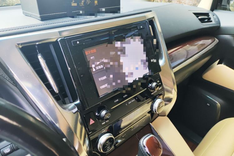 Used Toyota Alphard 2015 3.5L Luxury Edition Audio And AC Panel