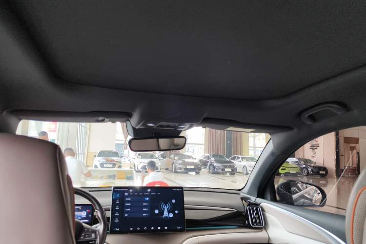 Used BYD Song Pro New Energy 2024 HONOR Edition DM-i 110KM Excellence Model Headliner