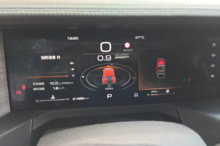 Used Tank 300 2023 Off-Road Edition 2.0T Challenger Instrument Cluster