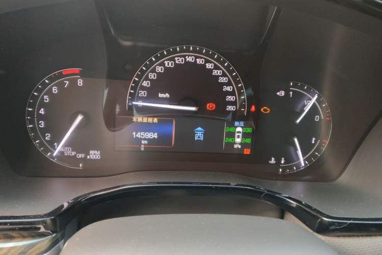 Used Cadillac XT5 2016 28T Four-Wheel Drive Luxury Model Instrument Cluster