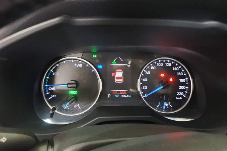 Used Toyota Wildlander 2021 Dual-Engine 2.5L E-CVT Two-Wheel Drive Luxury Edition Instrument Cluster