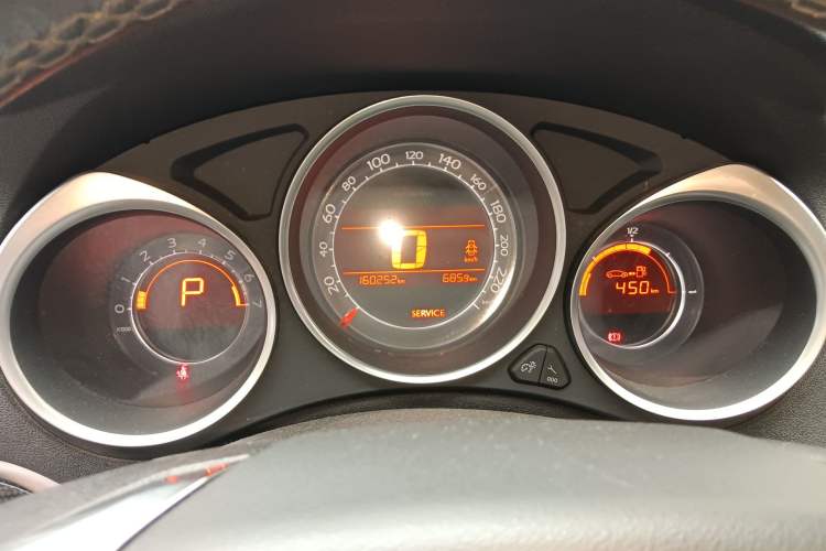 Used Citroen C4L 2014 1.6THP Intelligent Drive Automatic Dynamic Model Instrument Cluster