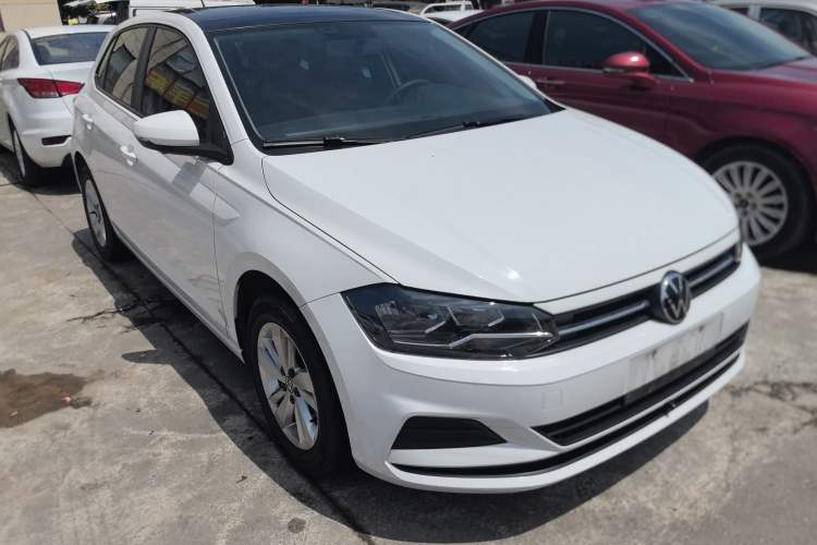 Used Volkswagen Polo 2021 Plus 1.5L Automatic Panoramic Enjoyment Edition Front Right 45 Deg