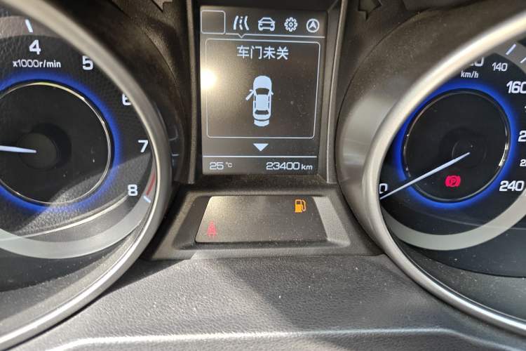 Used CHANGAN CS35 2017 1.6L Manual Luxury Model Odometer Close Up