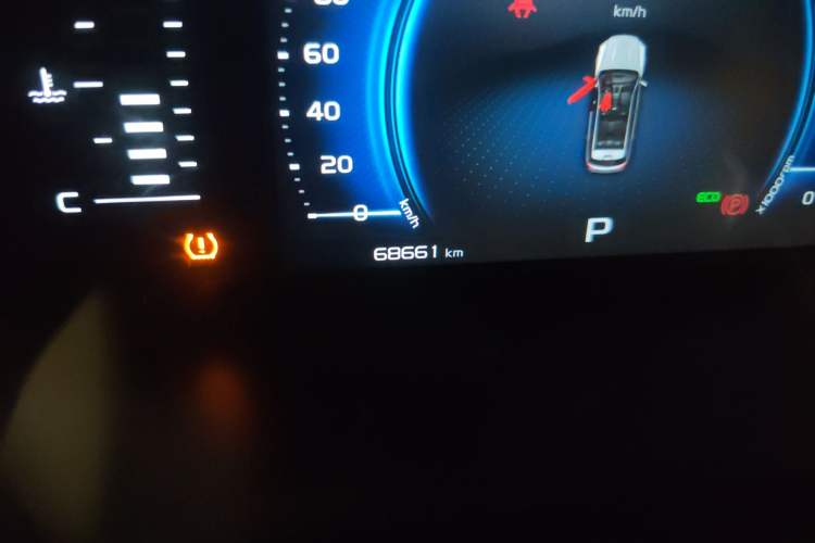 Used Geely Auto Emgrand X7 Sport 2020 1.8TD DCT Smart Connect PRO Odometer Close Up