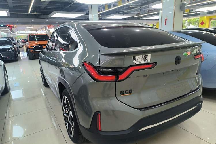 Used Nio EC6 2020 615 km Performance Edition Rear Left 45 Deg