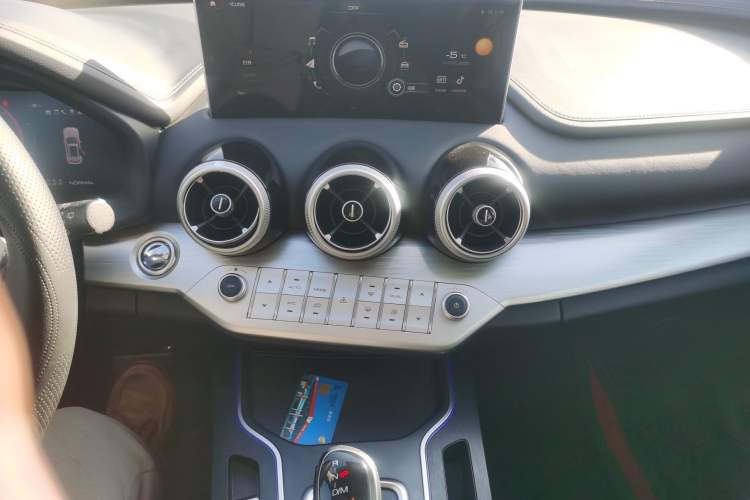 Used Wey VV7 2020 2.0T Ultra-Luxury Version Audio And AC Panel