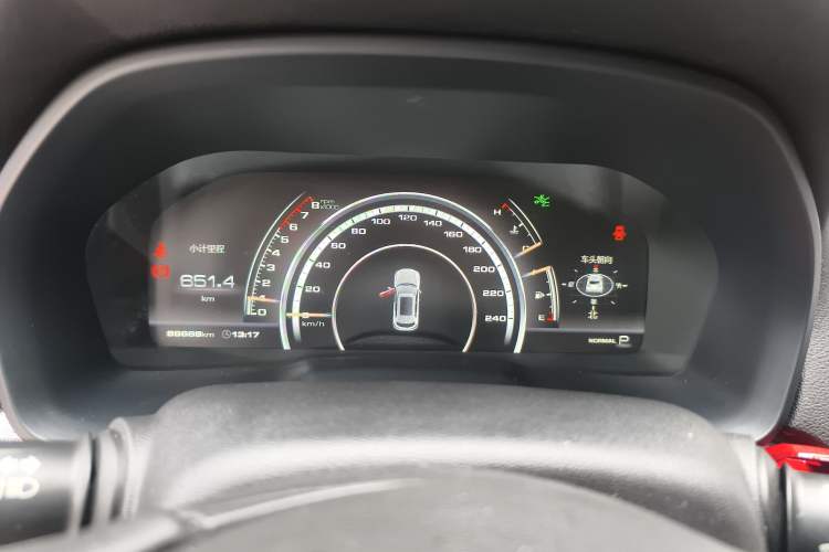 Used Wey VV7 2017 2.0T Ultra-Luxury Version Instrument Cluster