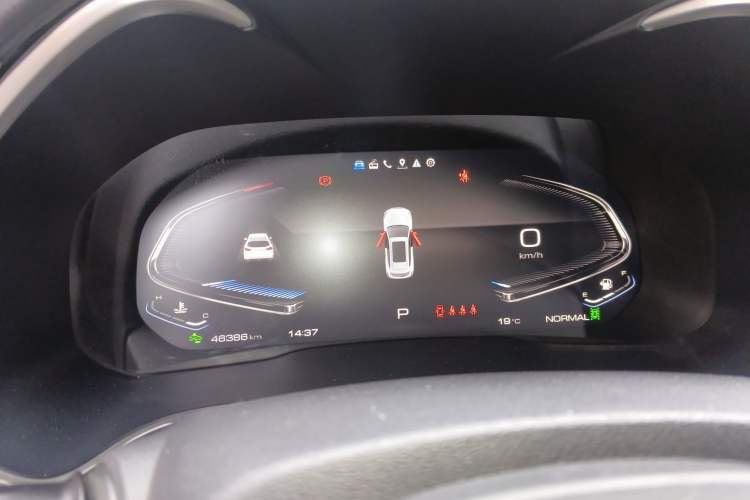 Used Wey VV6 2020 2.0T Two-Wheel Drive Smart Protection+ Odometer Close Up