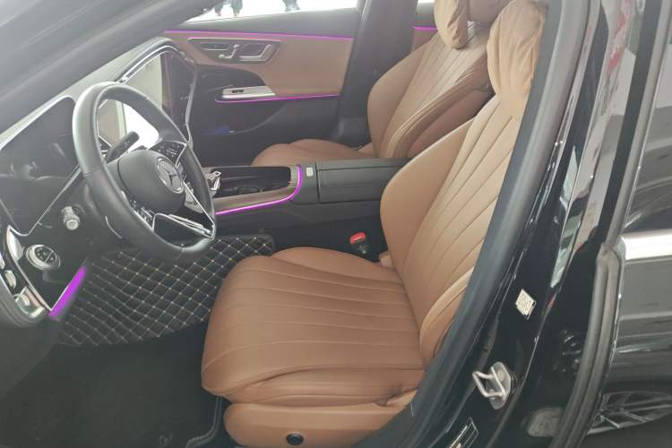 Used Mercedes-Benz E-Class New Energy 2024 E 350 e L Plug-in Hybrid Sedan Left Front Seat