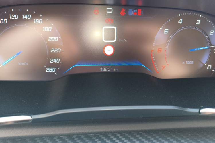 Used Peugeot 508 2022 508L 360THP PureTech Driving Fun Edition Odometer Close Up