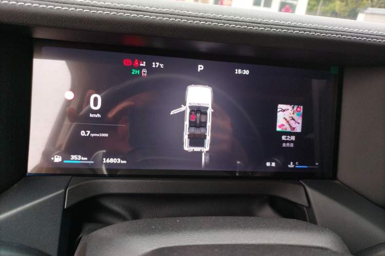 Used Tank 300 2025 2.0T Conqueror Instrument Cluster