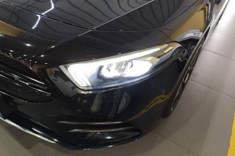Used Mercedes-Benz A-Class 2020 Restyled A 200 L Sport Sedan Fashion Version Left Front Headlight