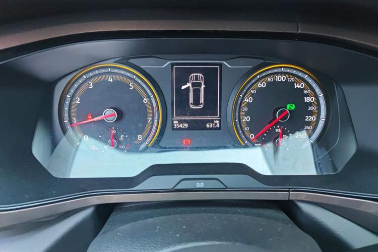 Used Volkswagen Tharu 2020 280TSI Two-Wheel Drive Comfort Edition China VI Standard Instrument Cluster