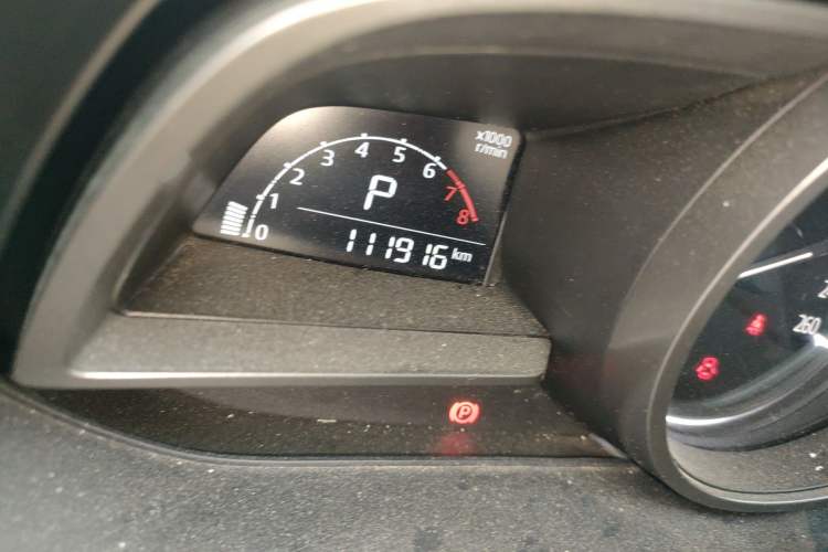 Used Mazda CX-4 2021 2.0L Automatic Two-Wheel Drive Blue Sky Dynamic Edition Odometer Close Up