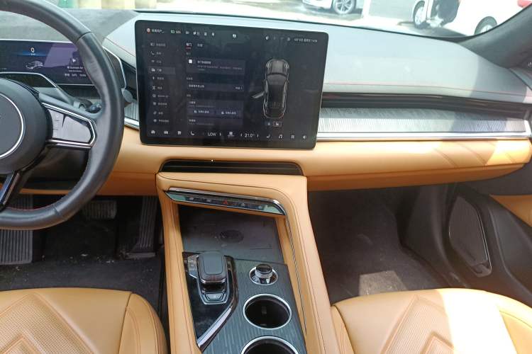 Used Zeekr 001 2021 Ultra-Long Range Single-Motor WE Edition Audio And AC Panel