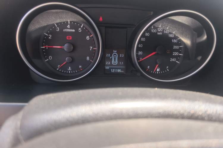 Used Haval H6 2014 Sport Version 1.5T Manual Two-Wheel Drive Elite Edition Odometer Close Up