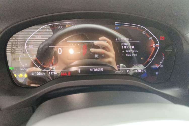 Used BMW X3 2023 xDrive30i Leading Model M Night Edition Package Instrument Cluster