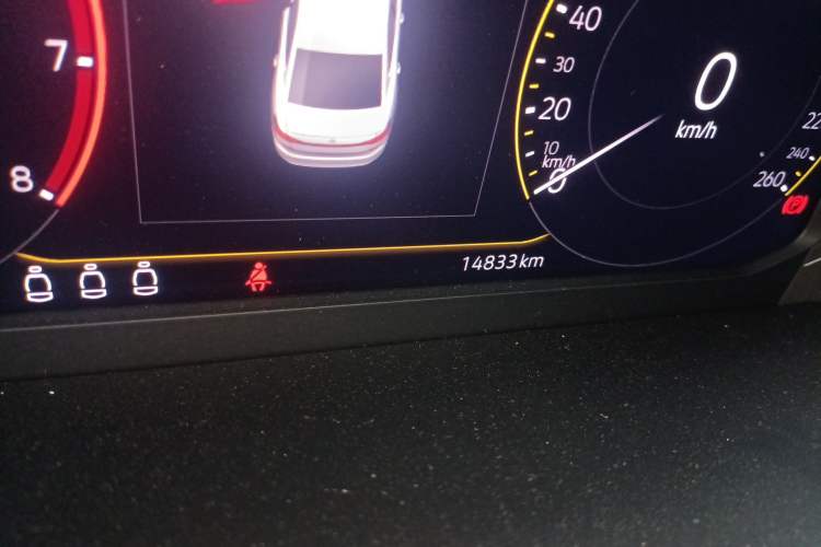 Used Volkswagen Passat 2024 330TSI Starry Elite Edition Odometer Close Up