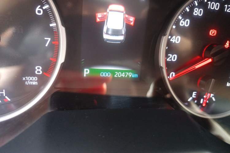 Used Toyota Wildlander 2022 2.0L CVT Two-Wheel Drive Urban Edition Odometer Close Up