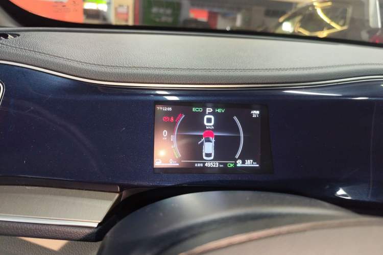 Used BYD Qin PLUS 2021 DM-i 55KM Flagship Model Instrument Cluster